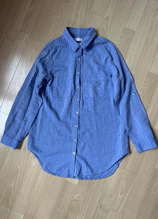 Свободная хлопковая рубашка