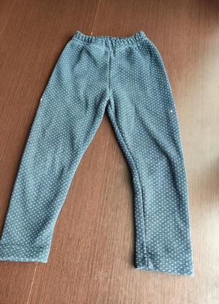Брюки теплые детские на рост 92-98см, на возраст 2-3 года.