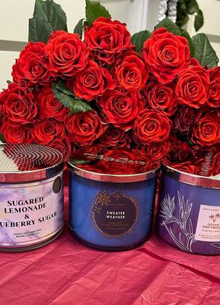 Розпродаж залишку! ароматизовані свічки американського бренду bath&body works