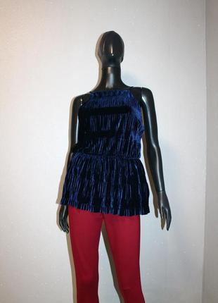 Оксамитова блуза river island
