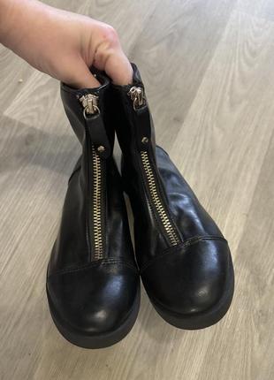 Сапожки ботинки полуботинки zara 33