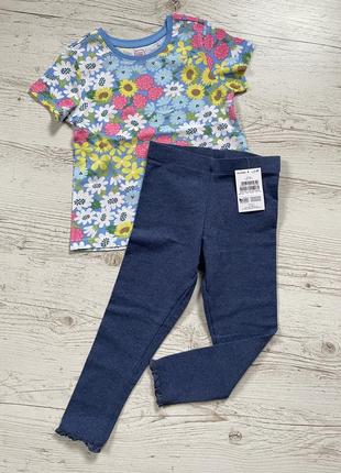 Комплект 3/4 р. 98/104см футболка и лосины