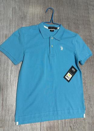 Футболка поло u.s. polo assn polo ralph lauren на мальчика 10-11-12 лет