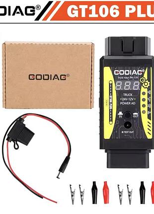 Godiag gt106 plus адаптер для тяжелых грузовиков с 24 в на 12 в для x431 easydiag/golo/idiag/ thinkcar/ icarscan/ diagun/ dbscar ii