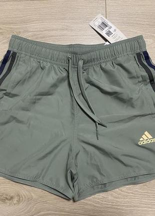 Шорты для плавания very short length retro split swim shorts ht4349 зеленый regular fit