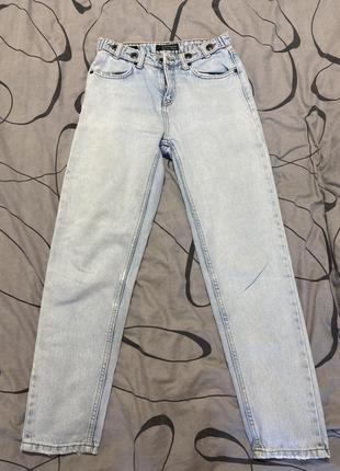 Джинси mom світлі