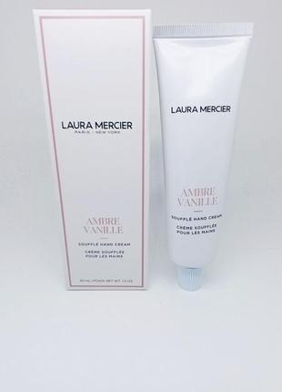 Розкішний крем для рук laura mercier ambre vanille hand cream