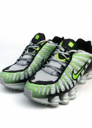 Кроссовки nike shox tl wolf grey 5