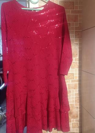 Платье с переливом