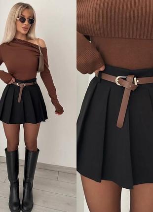 Шорти-спідниця😍 8