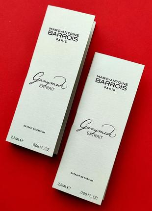 Marc-antoine barrois ganymede extrait парфюм унисекс 2,5 ml (оригинал)
