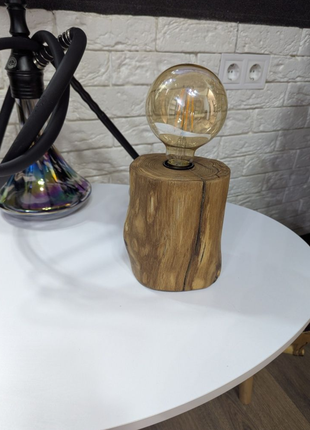 Нічник лампа едісона лофт декор підсвітка зріз