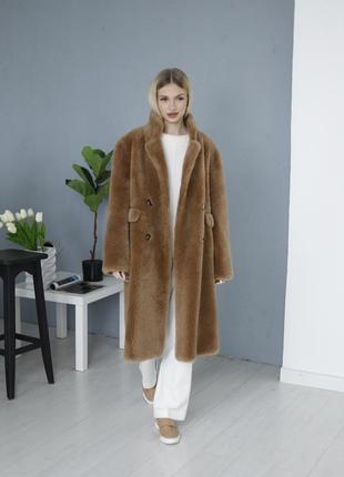 Натуральна тепла шуба зі 100% овчини