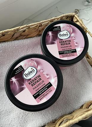 Маска для волосся balea professional keratin repair