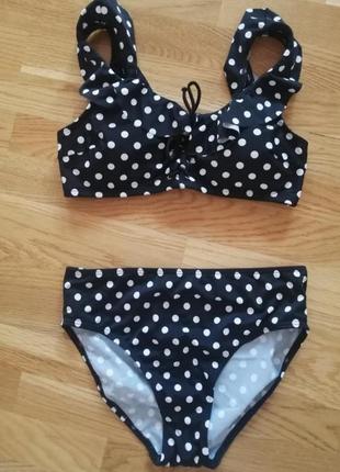 Фирменный раздельный купальник ulla popken