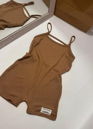 Ромпер в рубчик, комбінезон