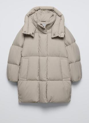Курточка пух zara ліміт колекція 13-14 р 164см пух перо