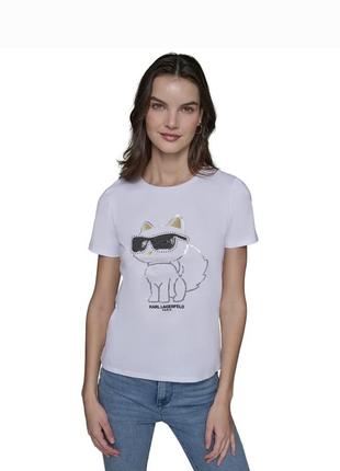 Футболка karl lagerfeld оригинал xs, s, m, l, xl