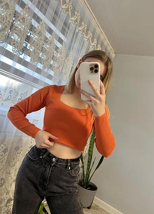 Лонгслив🧡 4