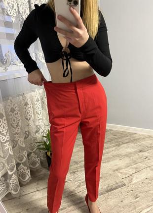 Красные брюки💔 3