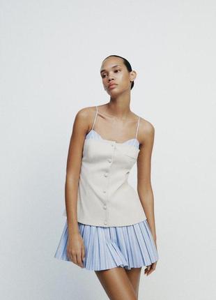 Сукня жіноча коротка з бретелями zara new