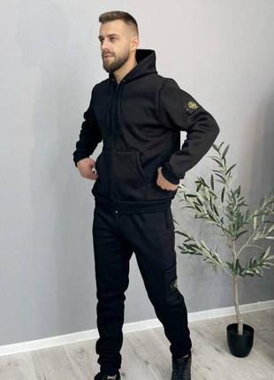 ❄️костюм stone island флис (зима)❄️