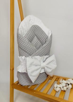 Конверт - одіяльце на виписку з пологового (конверт на виписку, конверт-ковдра на виписку)