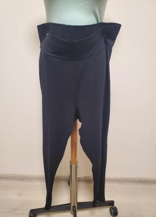 Хорошие брендовые коттоновые трикотажные легкие брюки батал