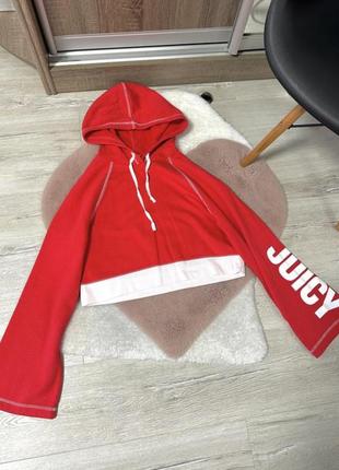 Укороченное худи от juicy couture