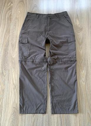Мужские трекинговые штаны шорты трансформеры с карманами proclimate