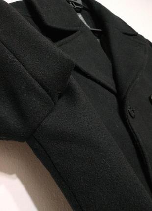 Акция 🔥 1+1=3 3=4 🔥 m l 48 50 сост нов шерсть пальто мужское чёрное zxc2 фото