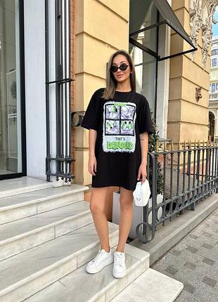 Платье-туника в стиле oversize2 фото