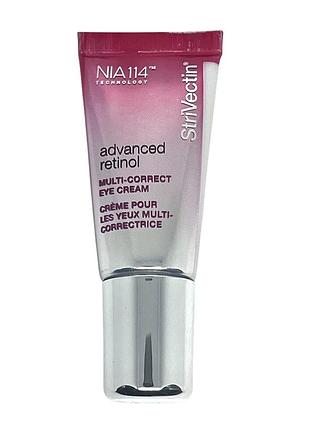 Крем для шкіри навколо очей strivectin advanced retinol multi-correct eye cream ретинол 7 ml