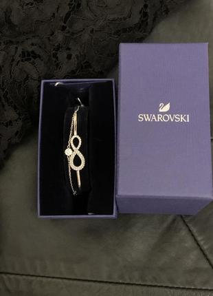 Браслет swarovski infinity размер m