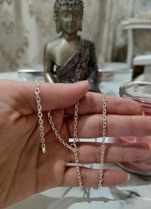 Срібний ланцюжок 50 см чокер  якорний срібло 925"💥 лот 172