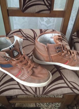 Ботинки 41 размер -26см утепленные