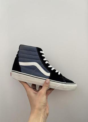 Zapatillas de tenis VANS Sid VN0A54F5I631 Suede Dressblues Truwhte