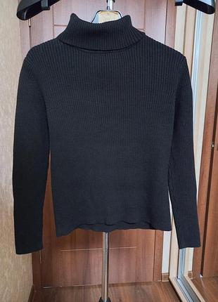 Гольф водолазка черный