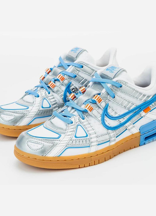 Nike air rubber dunk off-white university blue