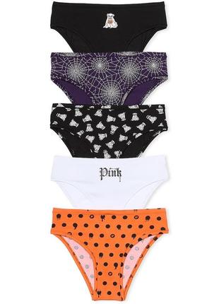 Набор трусиков victoria’s secret pink. в наборе 5 шт