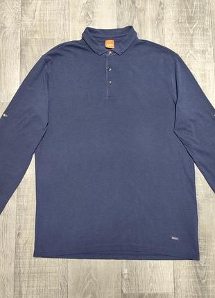 Поло с длинным рукавом футболка лонгслив кофта hugo boss