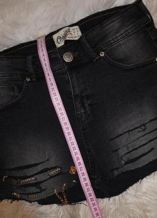 Модные брендовые коротки джинсовые шорты7 фото