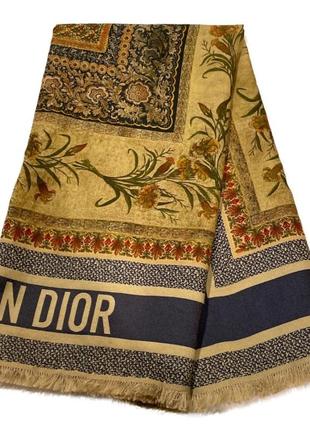 Christian dior оригинал новый шарф платок шелк