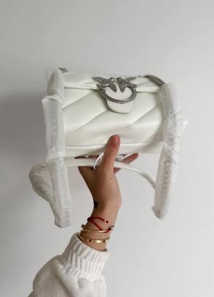 Біла шкіряна сумка 2