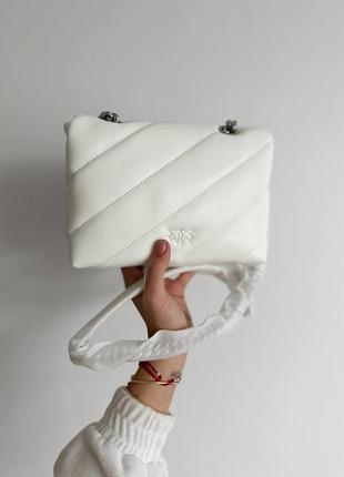 Біла шкіряна сумка 6