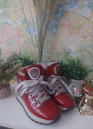 Зимові чоботи  італія ботинки