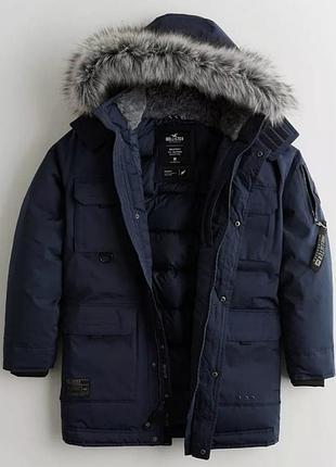 Парка пуховик hollister aberrombie&fitch куртка