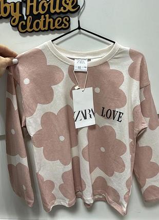 Кофта лонгслів реглан zara george 98 104 110 116 2