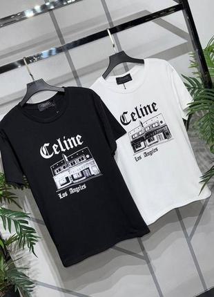 Футболка женская коттон celine