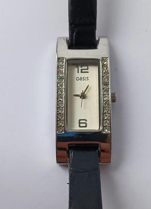 Часы oasis b673, кварц, ремешок натуральная кожа.